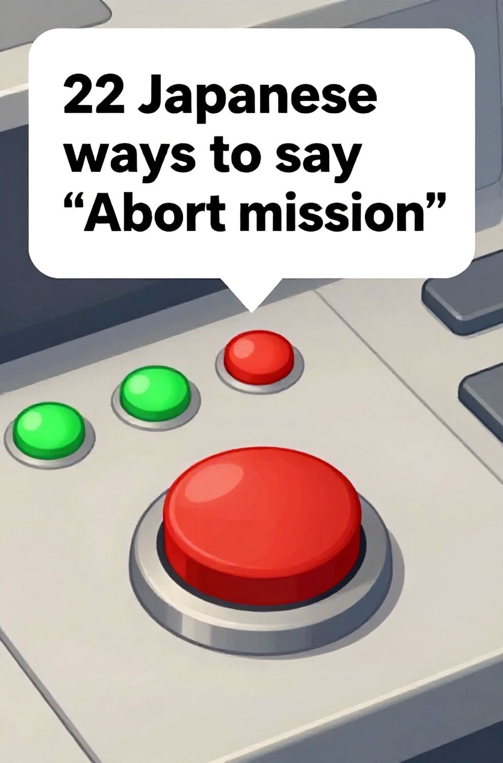 Bold%2C%20sharp%20text%20that%20says%20%E2%80%9C22%20Japanese%20ways%20to%20say%20%E2%80%9CAbort%20mission%E2%80%9D%E2%80%9D.%20The%20text%20is%20placed%20at%20the%20top%20inside%20a%20white%2C%20rounded%20rectangular%20illustration%20box%20in%20negative%20space%2C%20beautiful%20Pinterest-style%20frame.%20Pinterest-style%20illustration%20showing%20a%20big%20red%20button%20being%20pressed.%20A%20control%20panel%20with%20lights%20switching%20from%20green%20to%20red.%20Clean%2C%20minimal%20composition%2C%20cold%20neutral%20or%20warm%20neutral%20color%20palette
