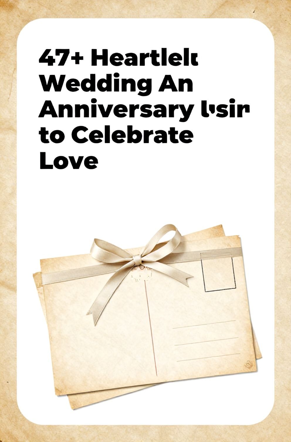 Bold%2C%20sharp%20text%20that%20says%20%E2%80%9C47%2B%20Heartfelt%20Wedding%20Anniversary%20Wishes%20to%20Celebrate%20Love%E2%80%9D.%20The%20text%20is%20placed%20at%20the%20top%20inside%20a%20white%2C%20rounded%20rectangular%20illustration%20box%20in%20negative%20space%2C%20beautiful%20Pinterest-style%20frame.%20Pinterest-style%20illustration%20showing%20a%20stack%20of%20three%20vintage%20postcards%20tied%20with%20a%20silken%20ribbon.%20Background%20of%20a%20warm%2C%20antique%20parchment%20texture%20with%20faded%20ink.%20Clean%2C%20minimal%20composition%2C%20cold%20neutral%20or%20warm%20neutral%20color%20palette