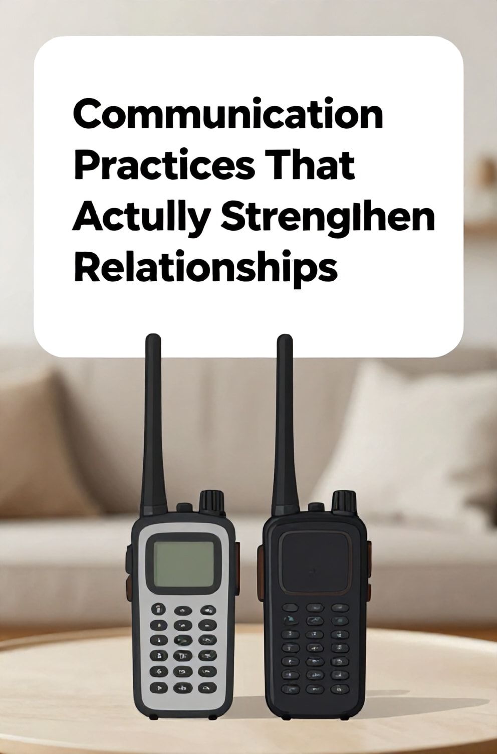 Bold%2C%20sharp%20text%20that%20says%20%E2%80%9CCommunication%20Practices%20That%20Actually%20Strengthen%20Relationships%E2%80%9D.%20The%20text%20is%20placed%20at%20the%20top%20inside%20a%20white%2C%20rounded%20rectangular%20illustration%20box%20in%20negative%20space%2C%20beautiful%20Pinterest-style%20frame.%20Pinterest-style%20illustration%20showing%20two%20simple%20walkie-talkies%20placed%20side%20by%20side%20on%20a%20table.%20Background%20of%20a%20peaceful%2C%20neutral-colored%20living%20room%20in%20soft%20focus.%20Clean%2C%20minimal%20composition%2C%20cold%20neutral%20or%20warm%20neutral%20color%20palette